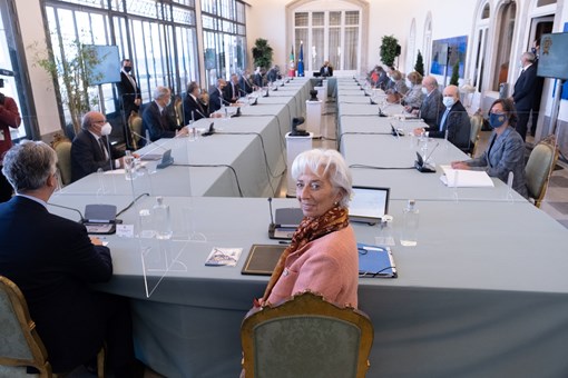 Reunião do Conselho de Estado com a participação da Presidente do Banco Central Europeu (BCE), Christine Lagarde, no Palácio da Cidadela em Cascais  Credits: © Rui Ochoa
