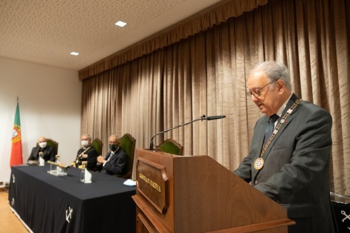 Sessão solene de encerramento do Ano Académico da Academia de Marinha  Créditos: © Rui Ochoa / Presidência da República