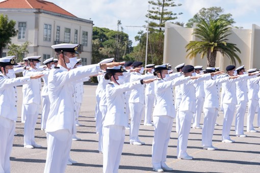 Presidente da República na Cerimónia de Entrega de Espadas e Condecoração da Escola Naval  Créditos: © Rui Ochoa / Presidência da República