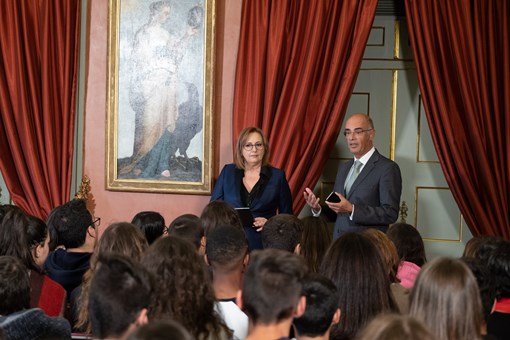 Programa “Jornalistas no Palácio de Belém” com Fátima Campos Ferreira  Créditos: © Rui Ochoa / Presidência da República