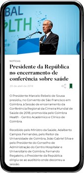 Imagem de artigo da APP